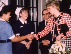 Meeting Princess Diana