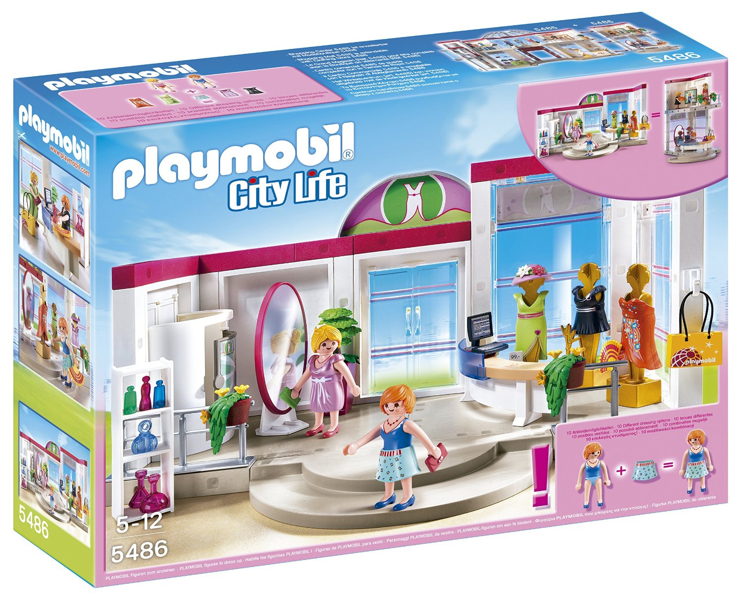 playmobil fashion store